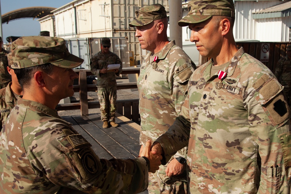 TF Paxton concludes Deployment to Horn of Africa with Award Ceremony