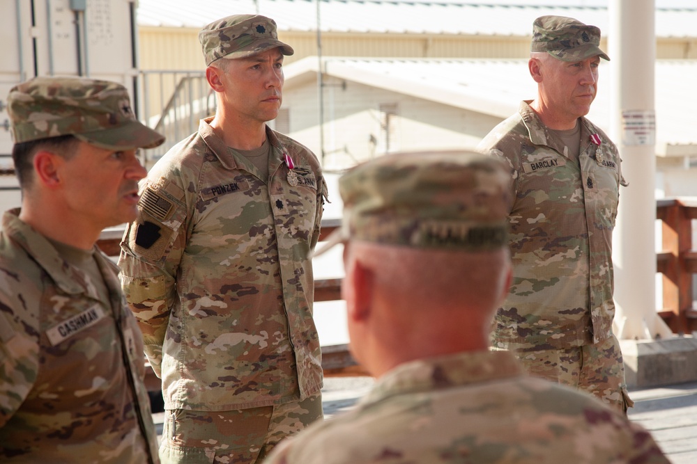 TF Paxton concludes Deployment to Horn of Africa with Award Ceremony