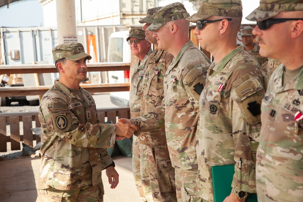 TF Paxton concludes Deployment to Horn of Africa with Award Ceremony
