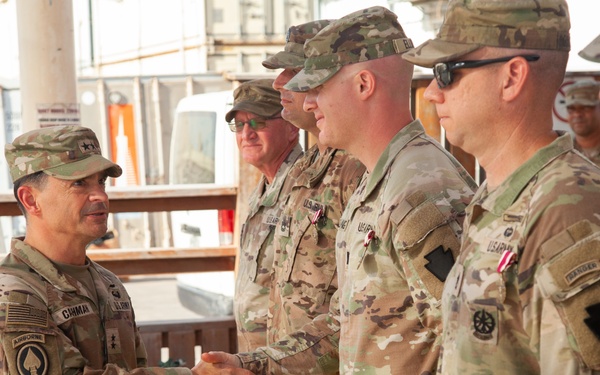 TF Paxton concludes Deployment to Horn of Africa with Award Ceremony