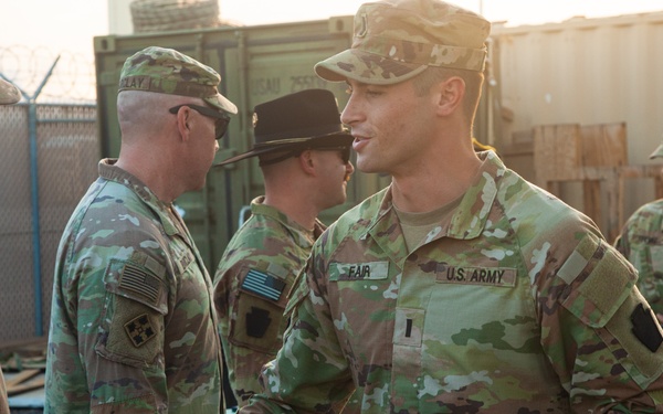 Apache Troop End of Tour Awards
