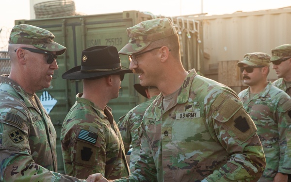 Apache Troop End of Tour Awards