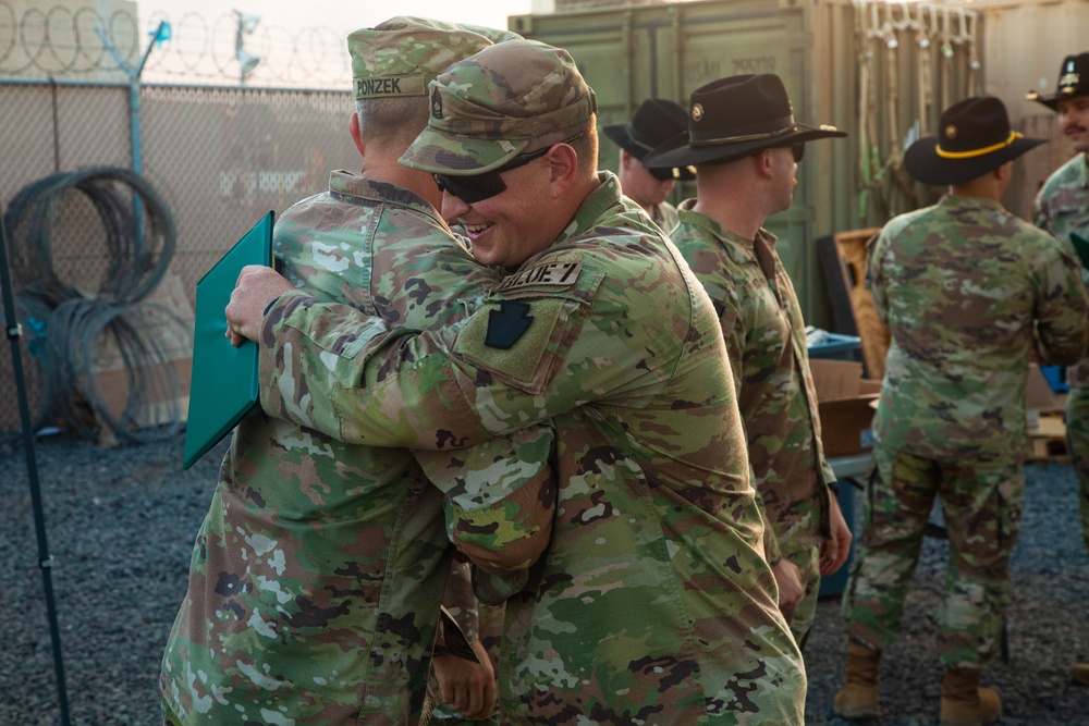 Apache Troop End of Tour Awards