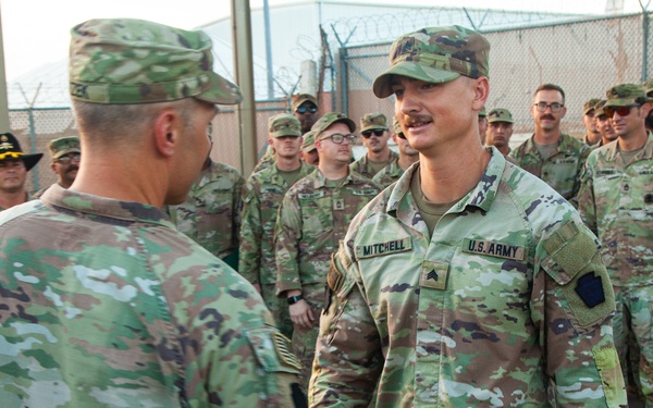 Apache Troop End of Tour Awards