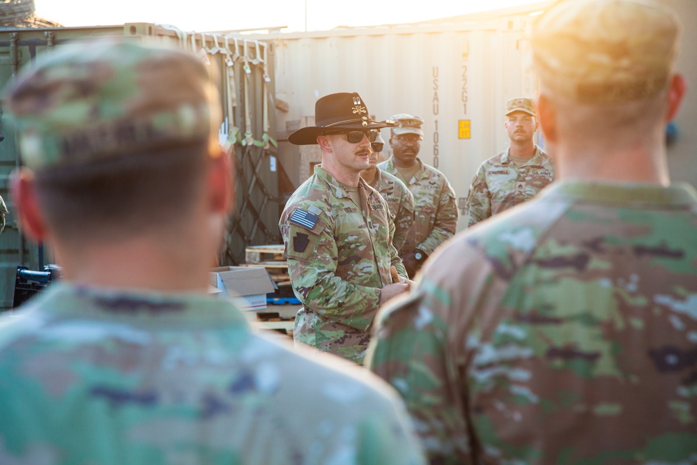 Apache Troop End of Tour Awards
