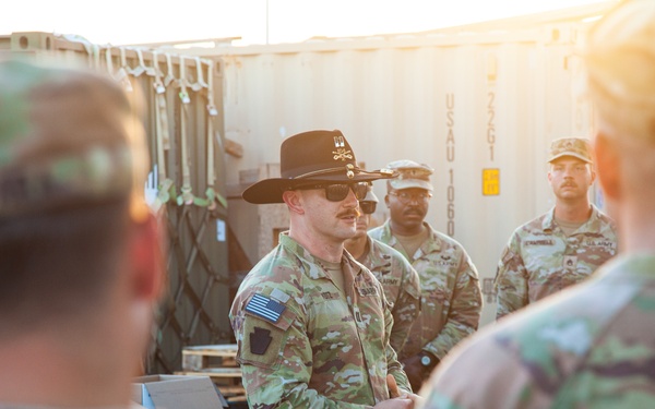 Apache Troop End of Tour Awards