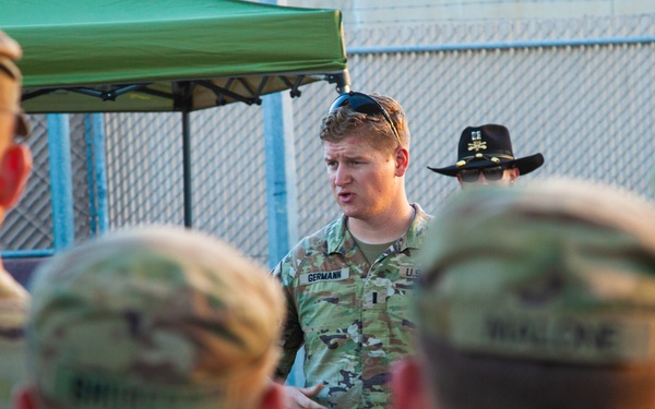 Apache Troop End of Tour Awards