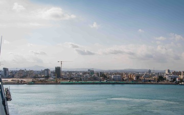 USS New York Arrives in Larnaca, Cyprus for Port Visit