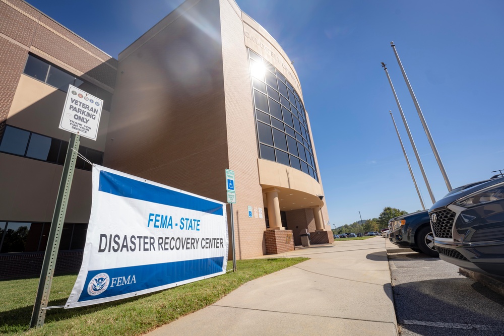 FEMA Disaster Recovery Center in Caldwell County