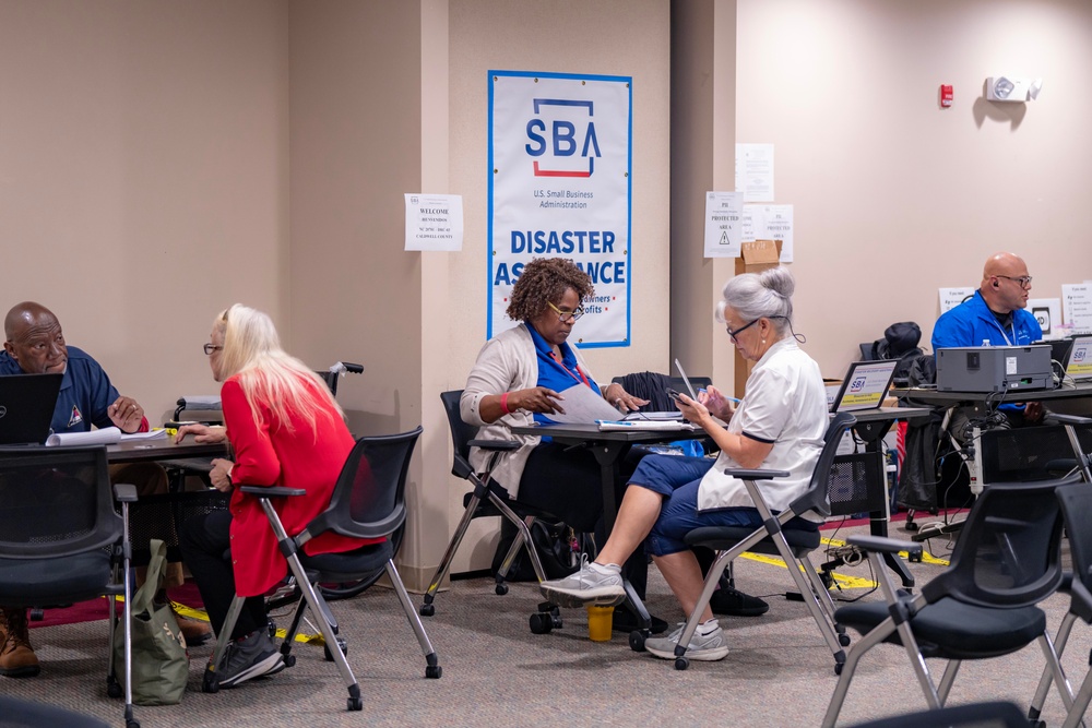 FEMA Disaster Recovery Center in Caldwell County
