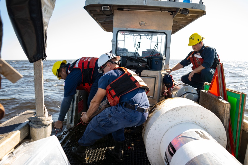 U.S. Coast Guard crews respond to Hurricane Milton near St. Petersburg, Florida