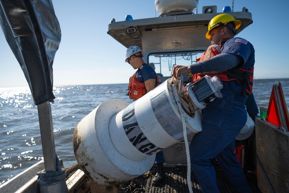 U.S. Coast Guard crews respond to Hurricane Milton near St. Petersburg, Florida