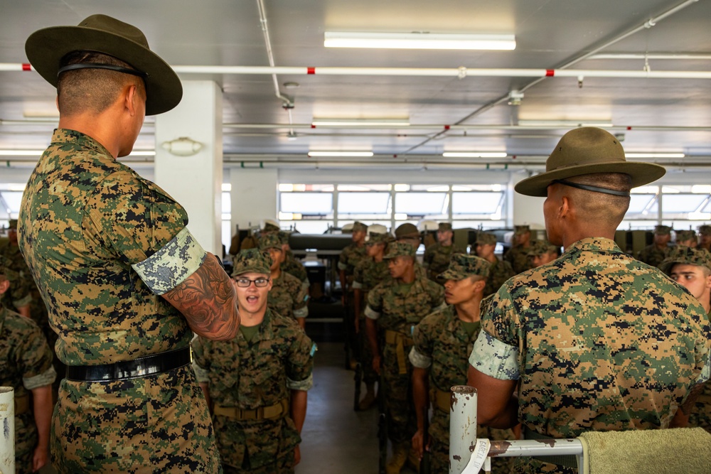 MCRD San Diego Mike Company Close Order Drill