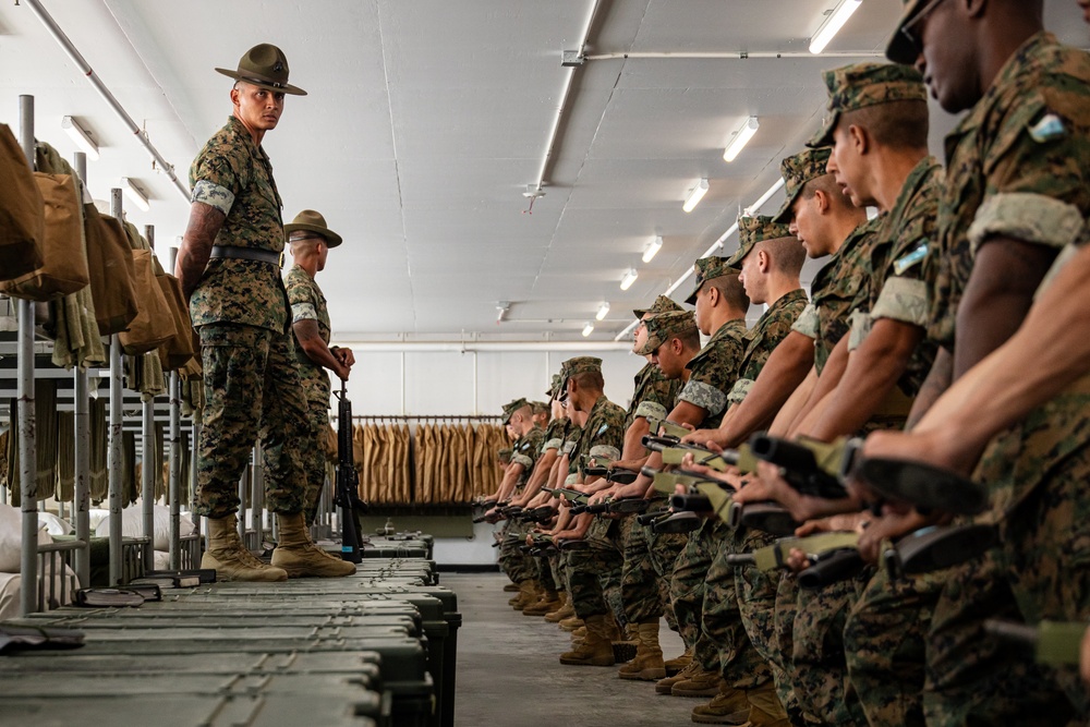 MCRD San Diego Mike Company Close Order Drill