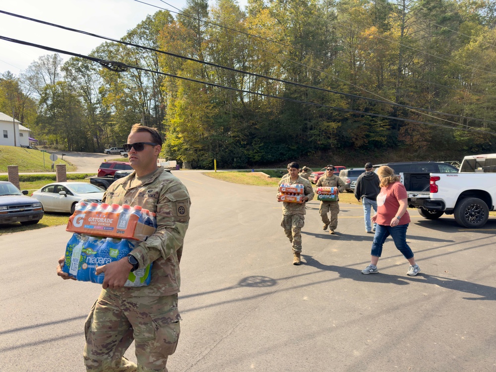 82nd Airborne continues Hurricane Helene relief efforts