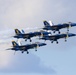 Blue Angels fly over Golden Gate Bridge for San Francisco Fleet Week Air Show 2024