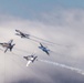 Blue Angels fly over Golden Gate Bridge for San Francisco Fleet Week Air Show 2024