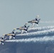 Blue Angels fly over Golden Gate Bridge for San Francisco Fleet Week Air Show 2024