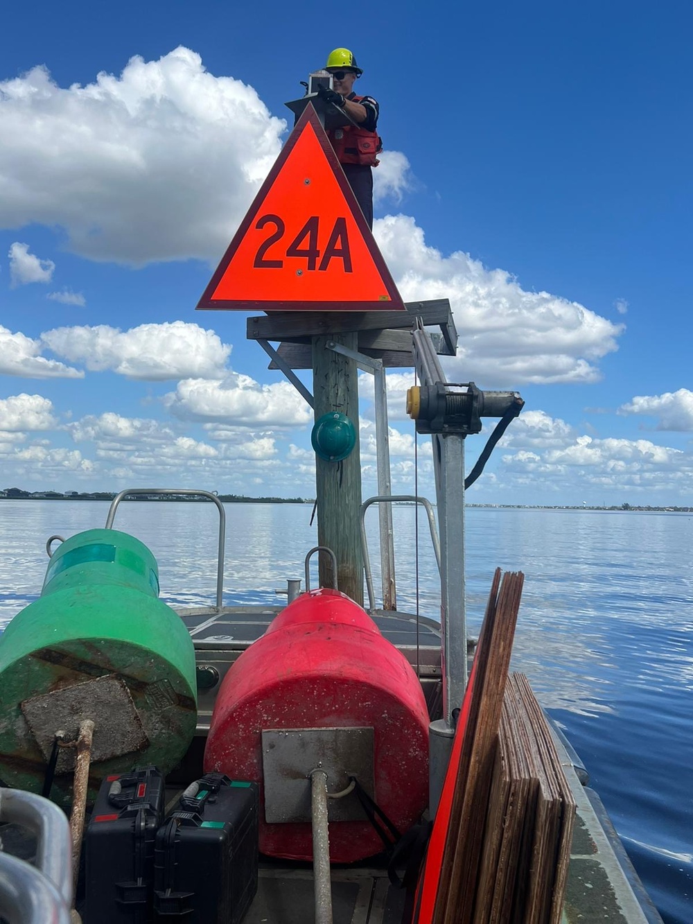 Coast Guard Aids to Navigation Teams join forces following Hurricane Milton