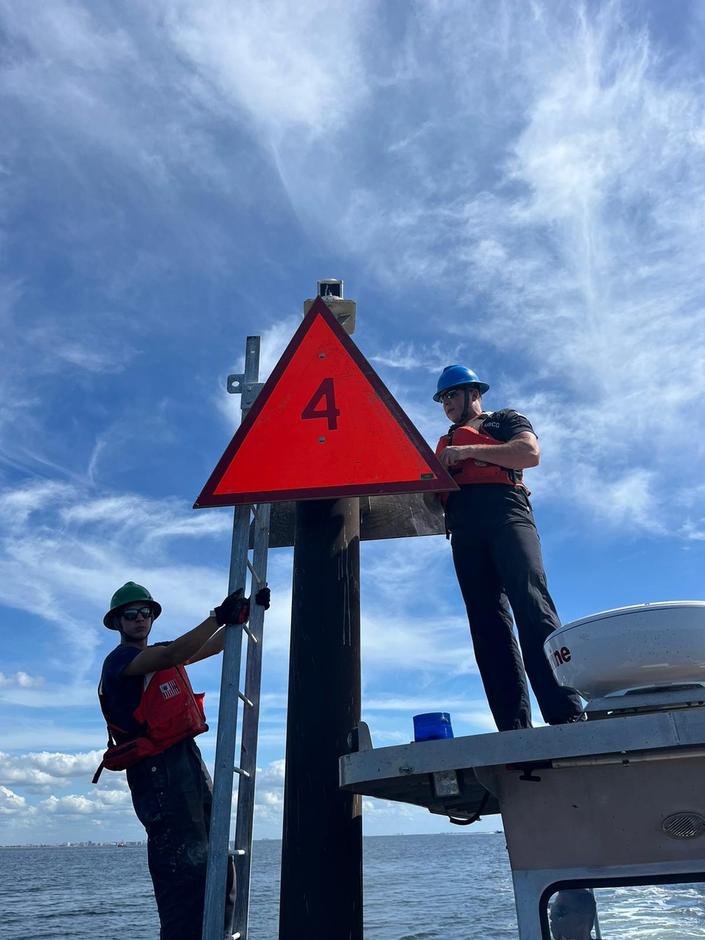 Coast Guard Aids to Navigation Teams join forces following Hurricane Milton