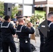 Navy Band Southwest's 32nd Street Brass Band performs in Japan Town