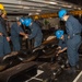 Sailors Prepare to Lower the Anchor in the Foc’s’le