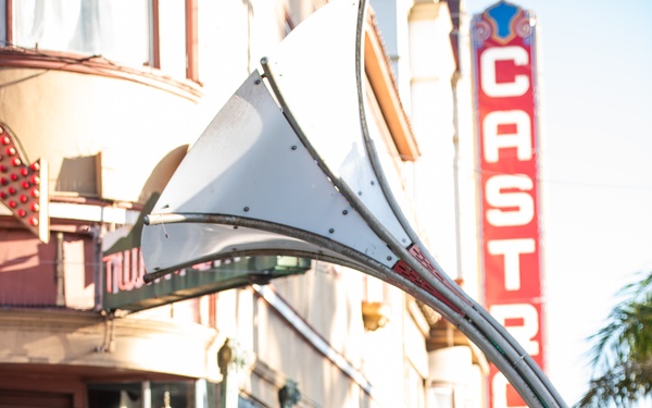 Navy Band Southwest's 32nd Street Brass Band performs in the Castro