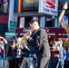 Navy Band Southwest's 32nd Street Brass Band performs in the Castro