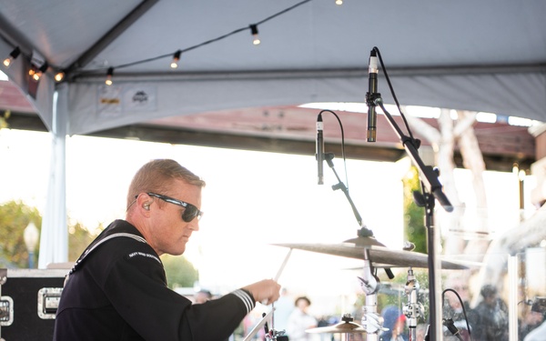 Navy Band Southwest's Destroyers perform at Pier 39