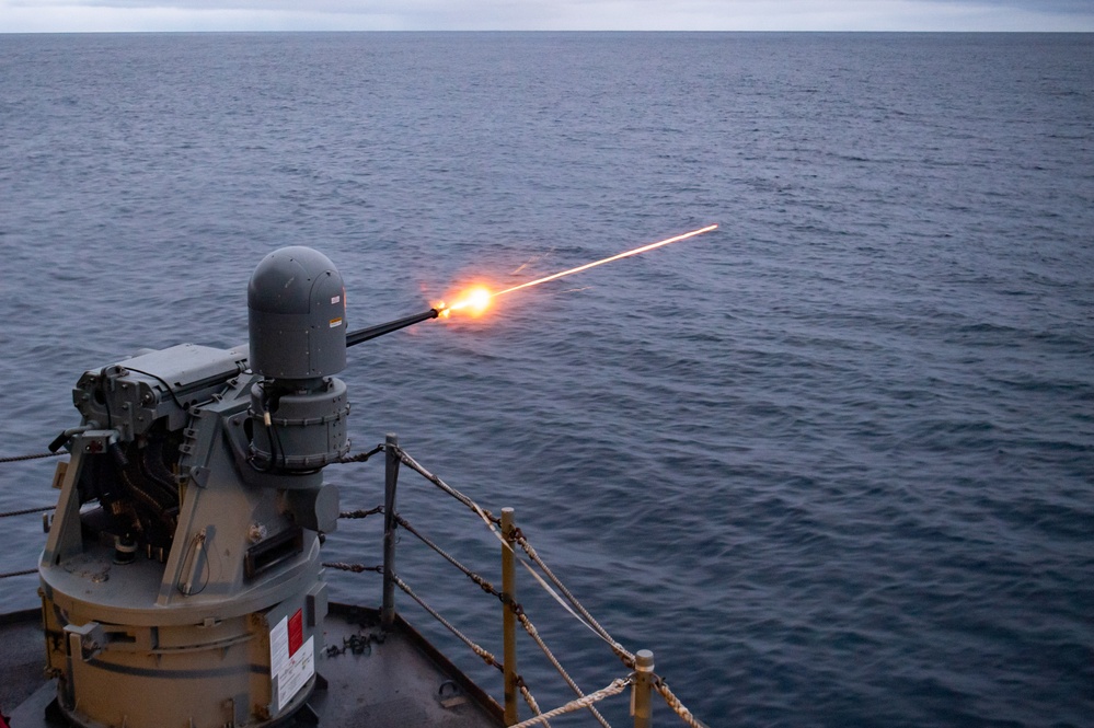 Nimitz Conducts a Live-Fire Exercise