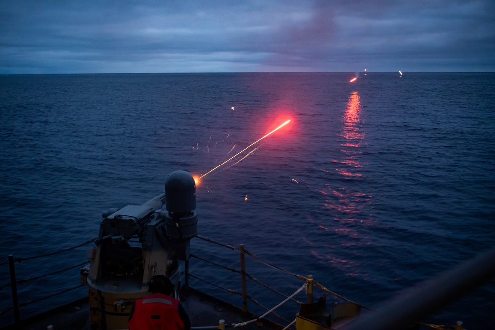 Nimitz Conducts a Live-Fire Exercise