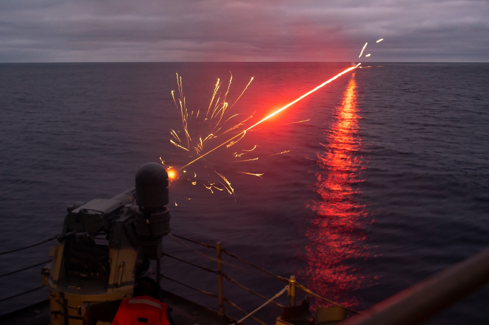 Nimitz Conducts a Live-Fire Exercise