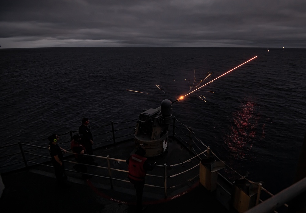 Nimitz Conducts a Live-Fire Exercise