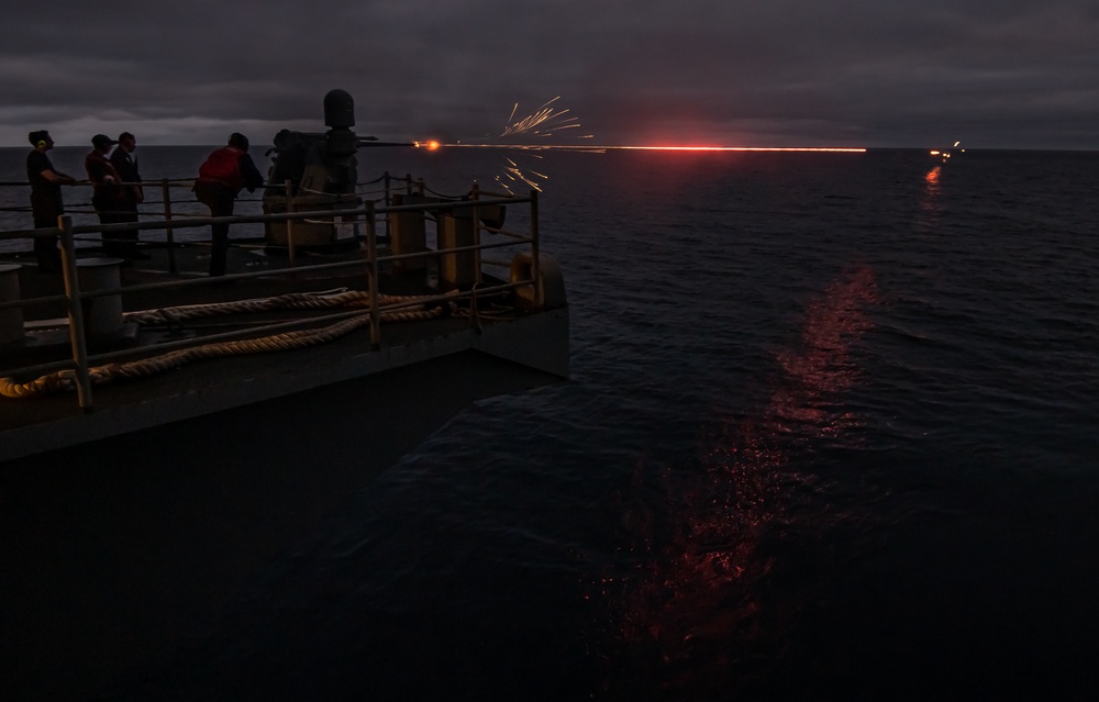 Nimitz Conducts a Live-Fire Exercise