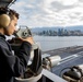 Nimitz Sailor Shoots Bearings with an Alidade