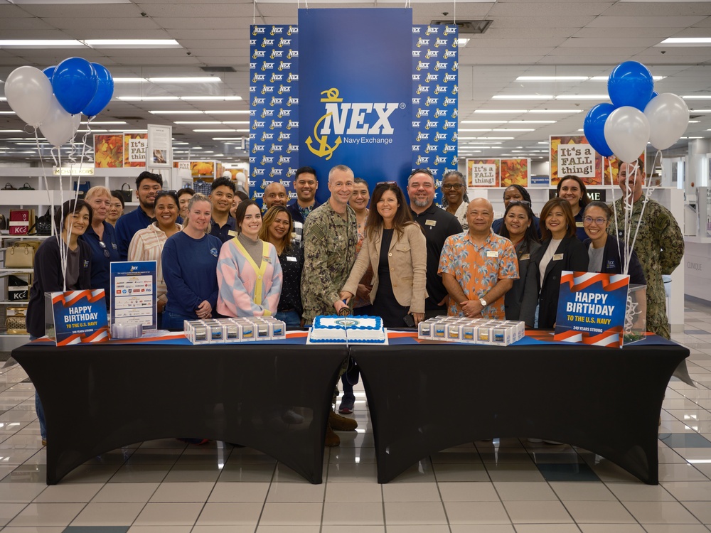 NEX Yokosuka Celebrates Navy Birthday