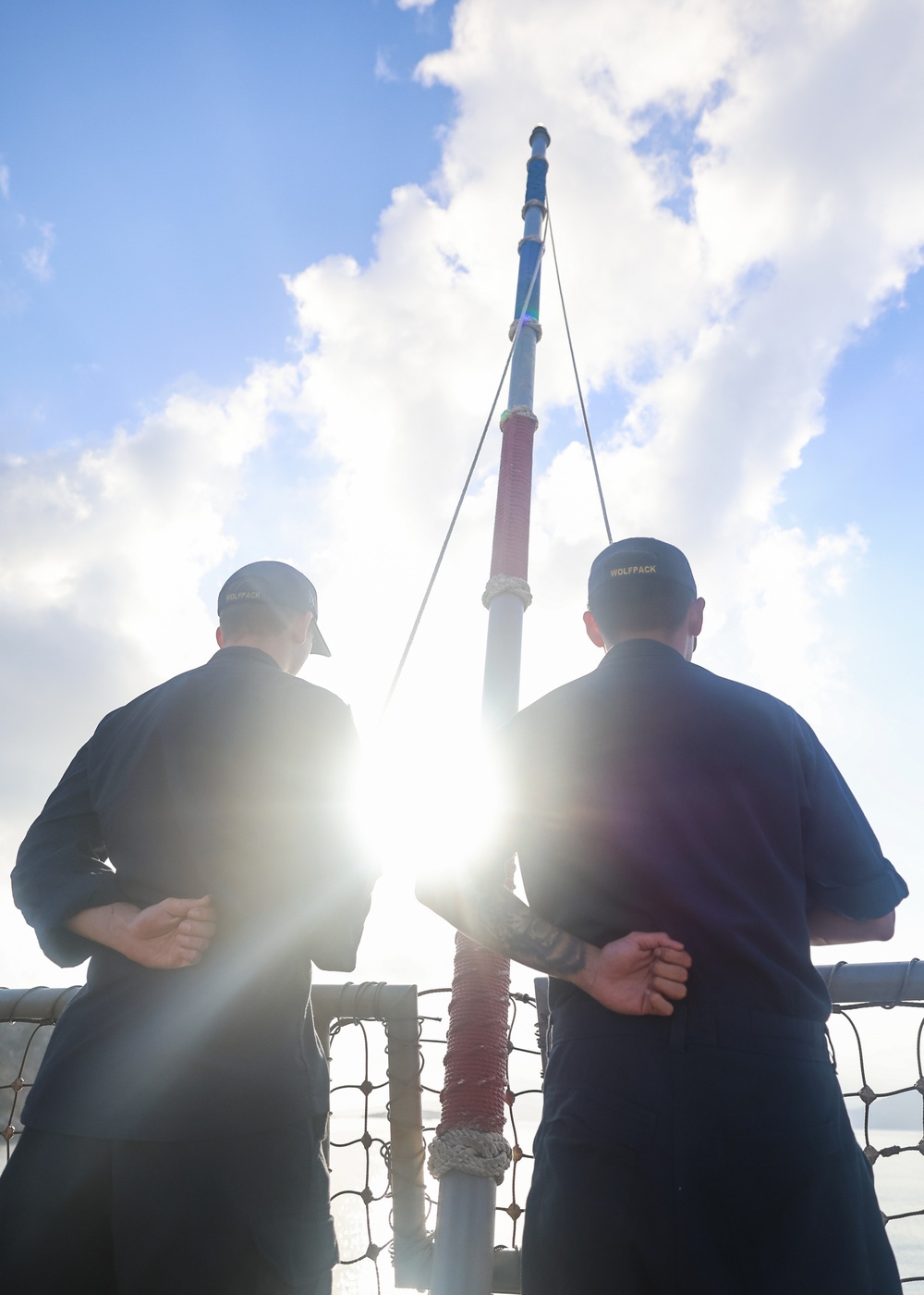 USS Bulkeley ports in Souda Bay, Greece