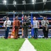 100th ARW and 48th FW Honor Guard perform at London NFL game