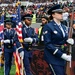 100th ARW and 48th FW Honor Guard perform at London NFL game