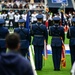 100th ARW and 48th FW Honor Guard perform at London NFL game