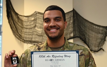 ReaDy Airman of the Week: 100th LRS Airman recognized