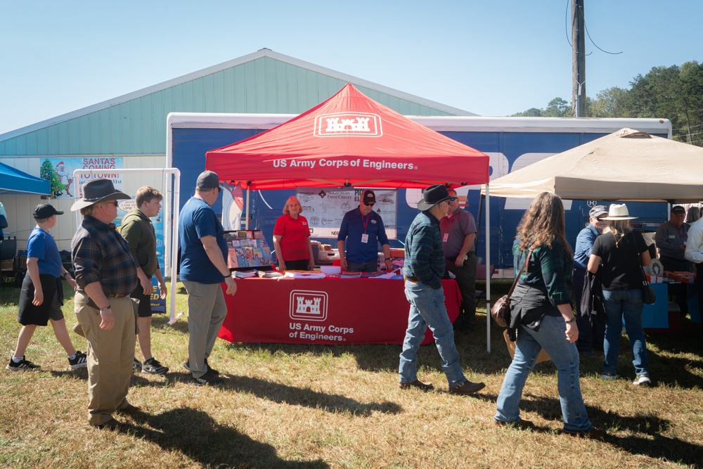 Carters Lake Park Rangers and Volunteers Set Up Shop at the Georgia Apple Festival