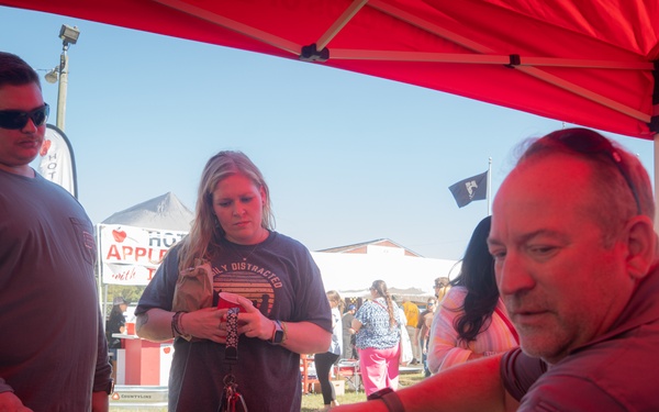 Carters Lake Park Rangers and Volunteers Set Up Shop at the Georgia Apple Festival