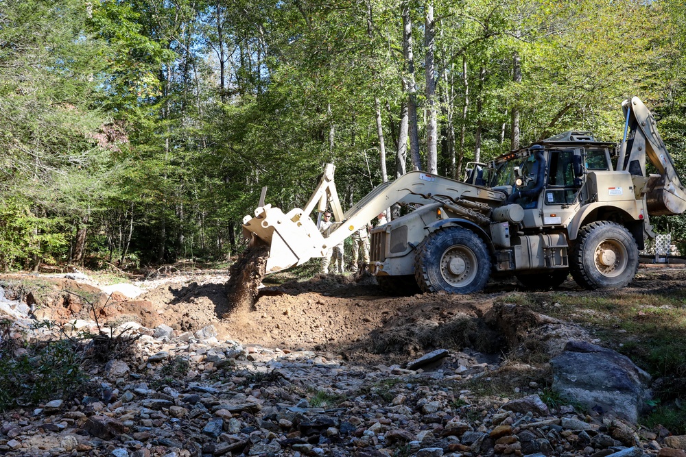 NC Guard Restores Roadways for Local Residents