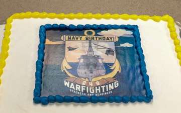 Navy and Marine Corps Force Health Protection Command holds a Cake Cutting Ceremony for the U.S. Navy’s 249th Birthday