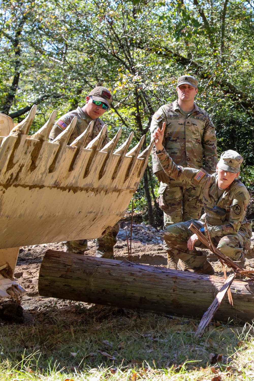 NC Guard Restores Roadways for Local Residents