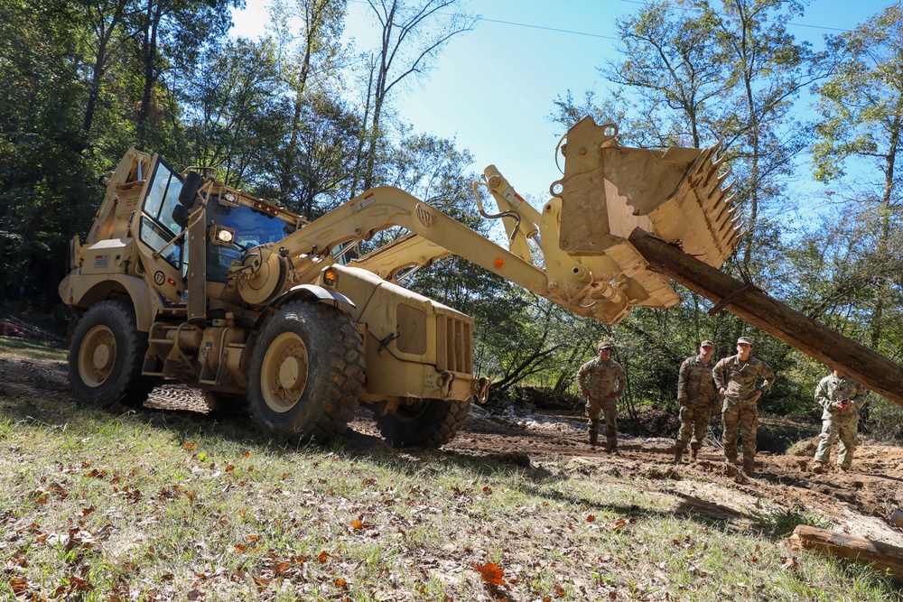 NC Guard Restores Roadways for Local Residents