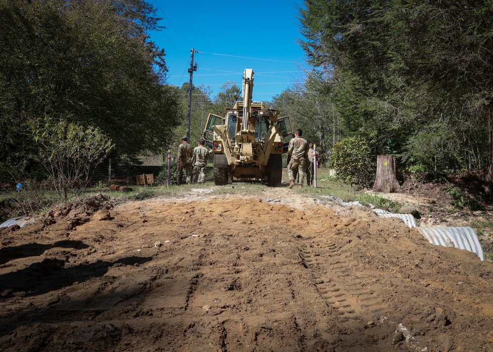 NC Guard Restores Roadways for Local Residents