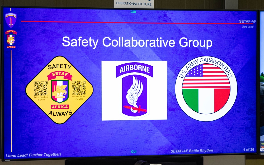 Collaborative group drives safety success at SETAF-AF