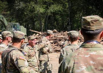 NC Guard Clears the Way after Hurricane Helene